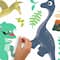 RoomMates Friendly Dinosaur Peel & Stick Wall Decals